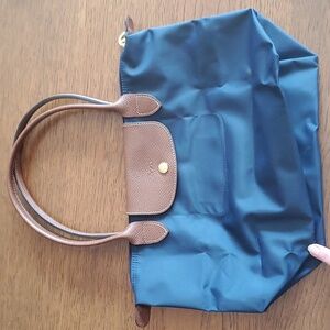 Le Pliage Original S HandbagNavy - Recycled canvas